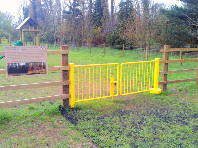 Playground Gates - St James Park